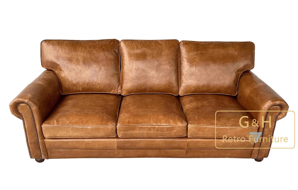 Vintage leather sofa